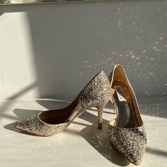 Badgley Mischka Daisy II Half d'Orsay Pump - Picture 6 of 13